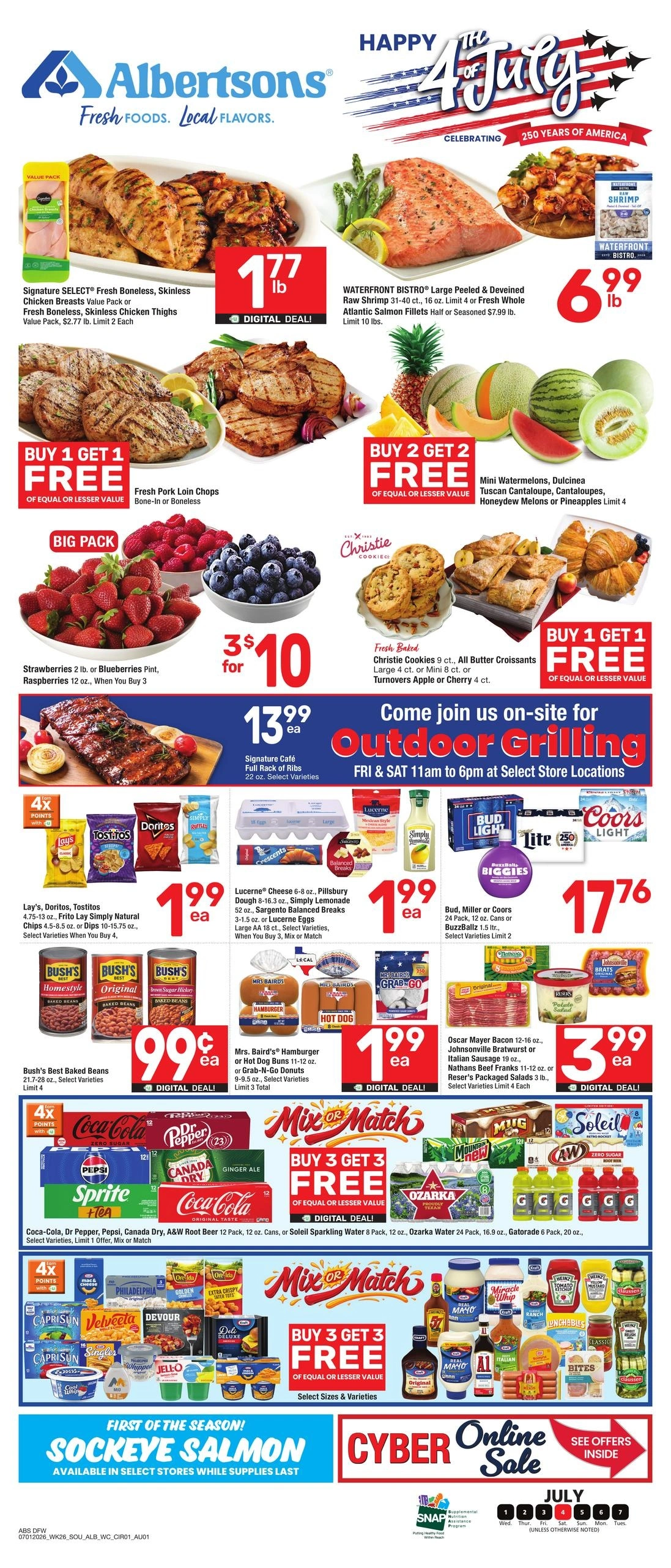 Albertsons flyer page 1