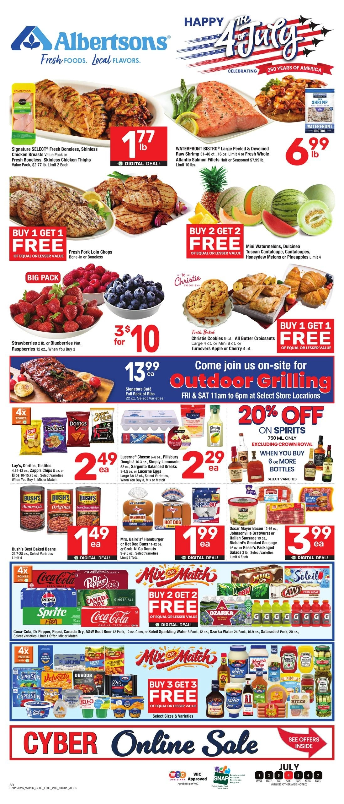 Albertsons flyer page 1