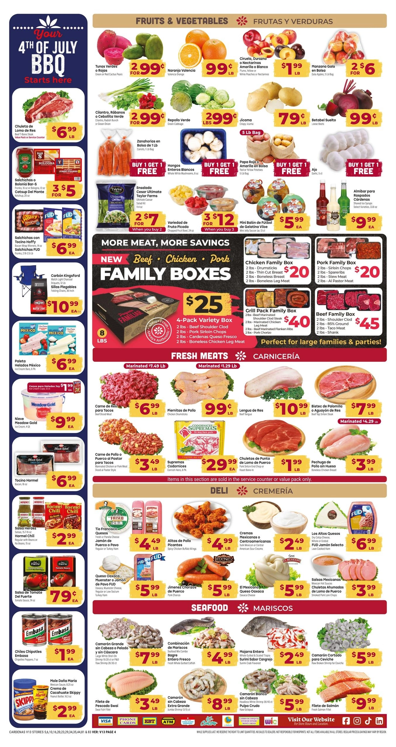 Cardenas Markets flyer page 4