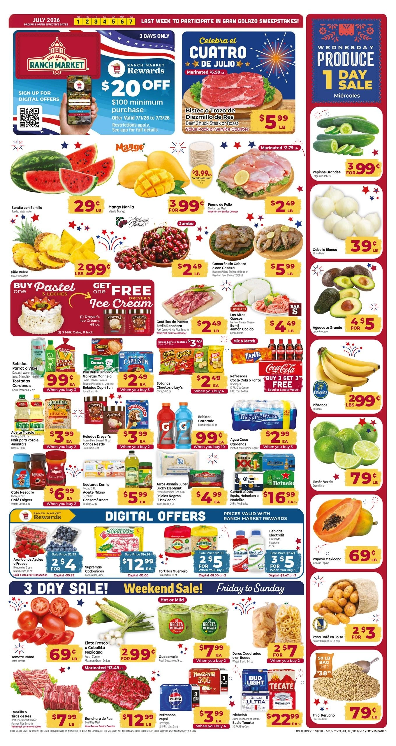 Cardenas Markets flyer page 1