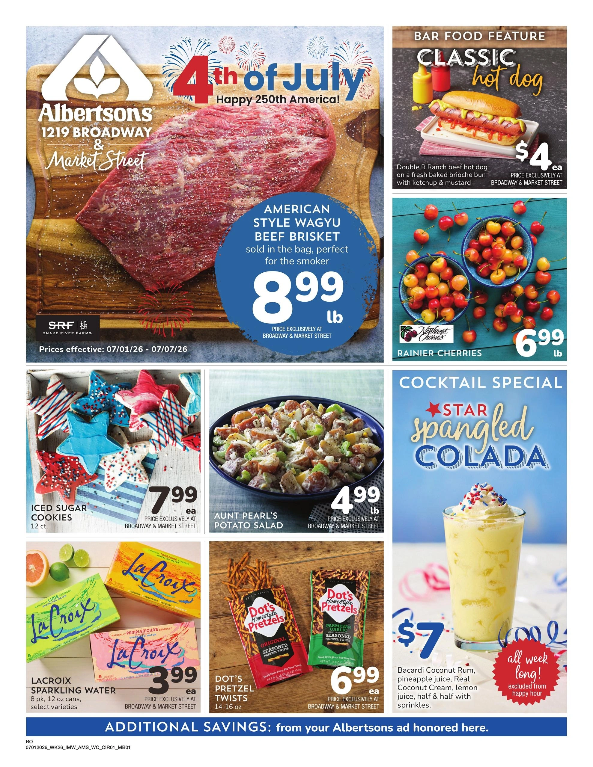 Albertsons flyer page 1
