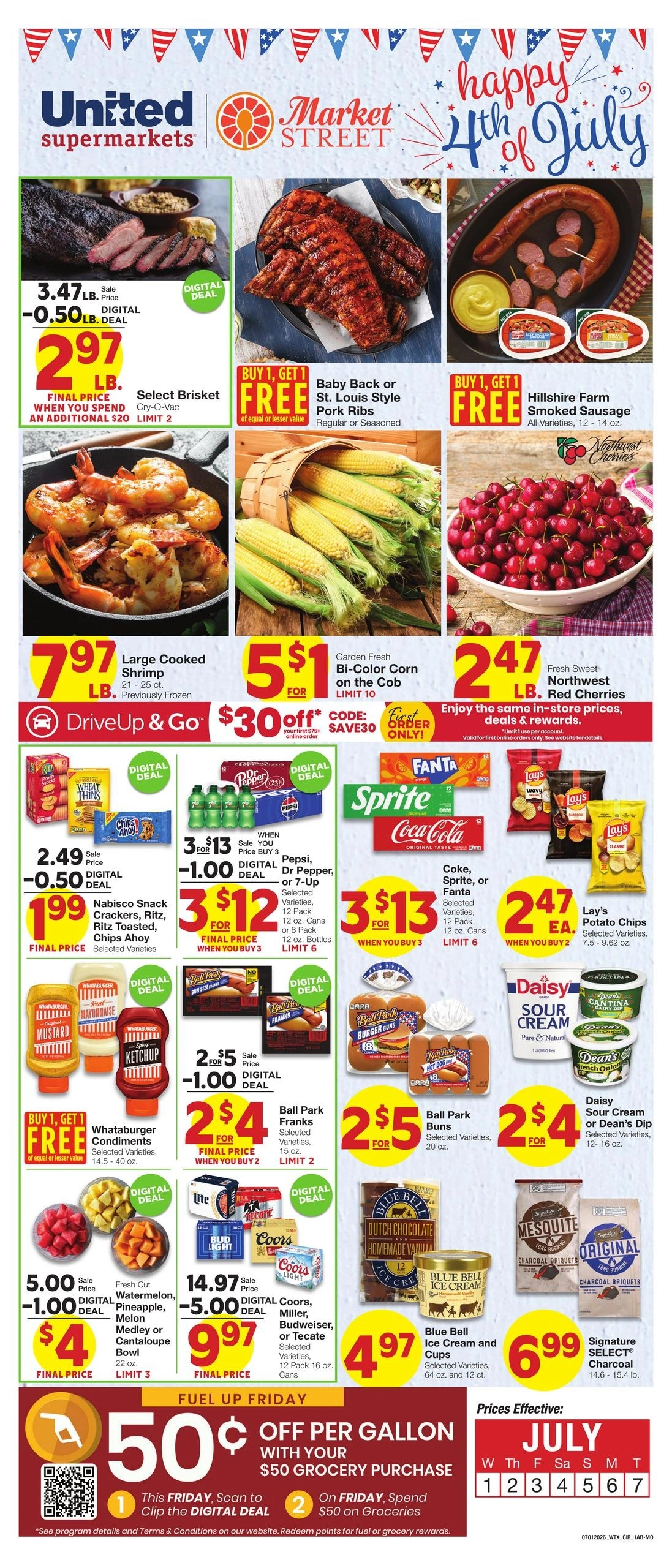 Market Street flyer page 1