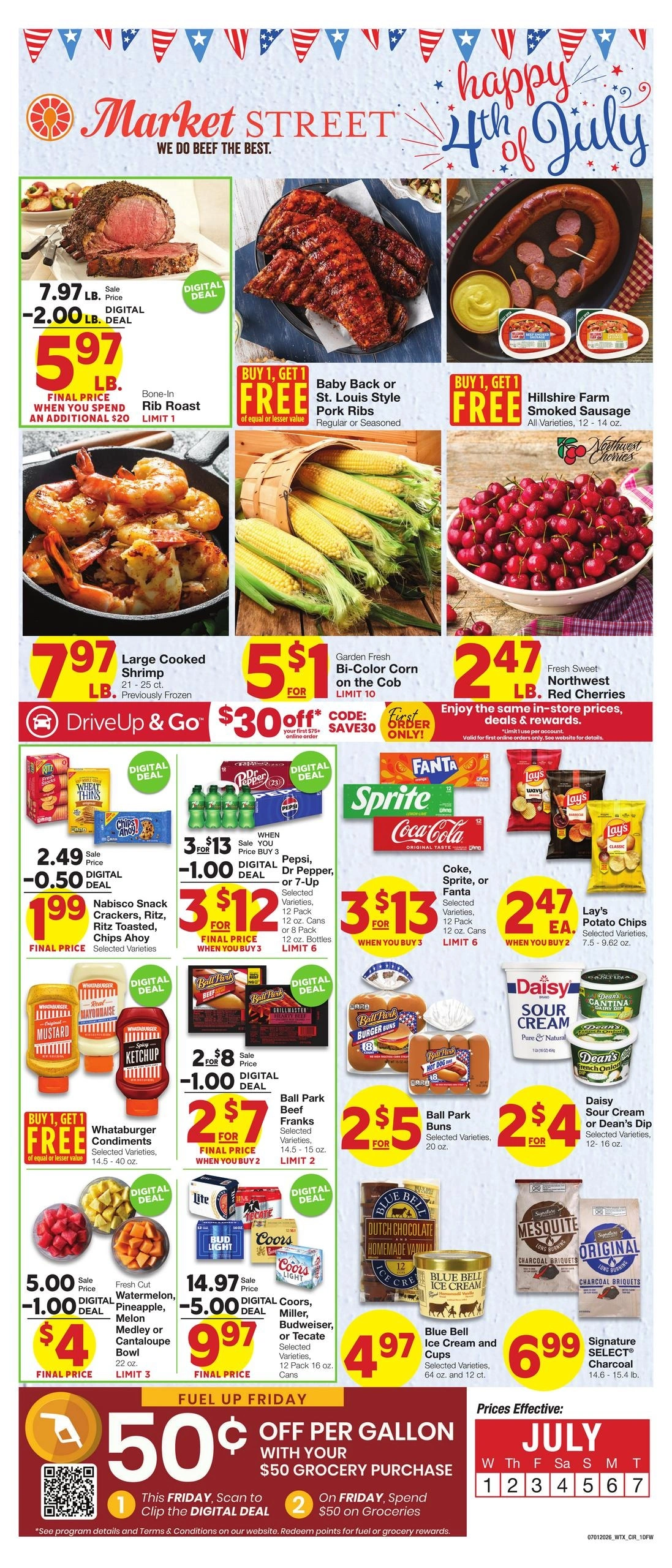 Market Street flyer page 1