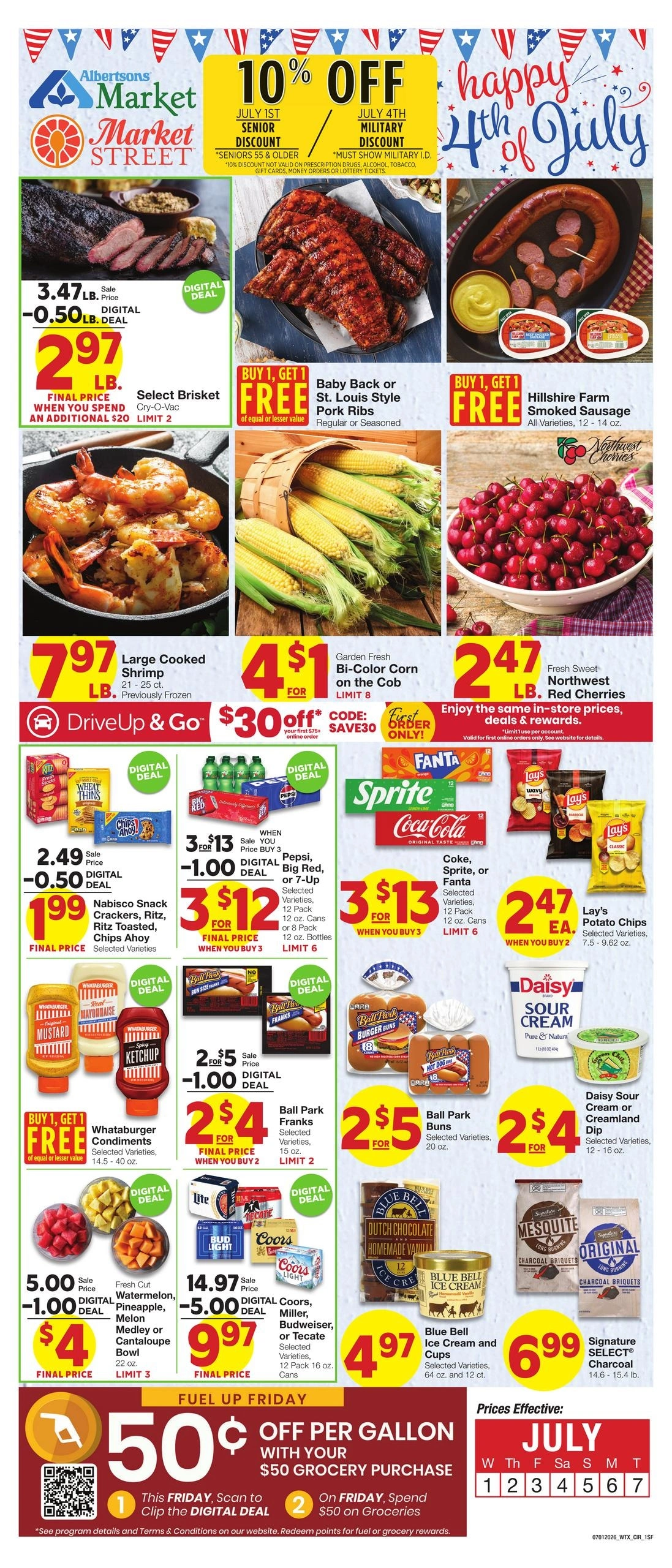 Market Street flyer page 1
