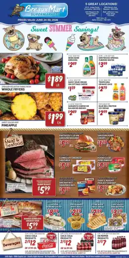 Breaux Mart  Indexed Weekly