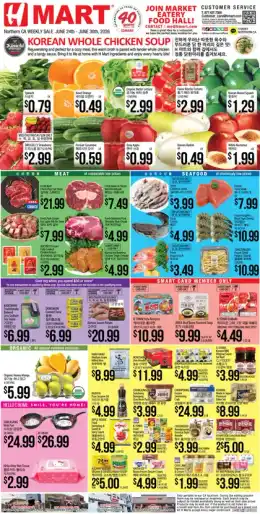 H Mart Indexed Weekly