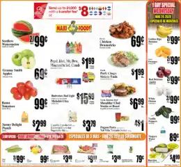 Maxi Foods Markets Indexed Weekly