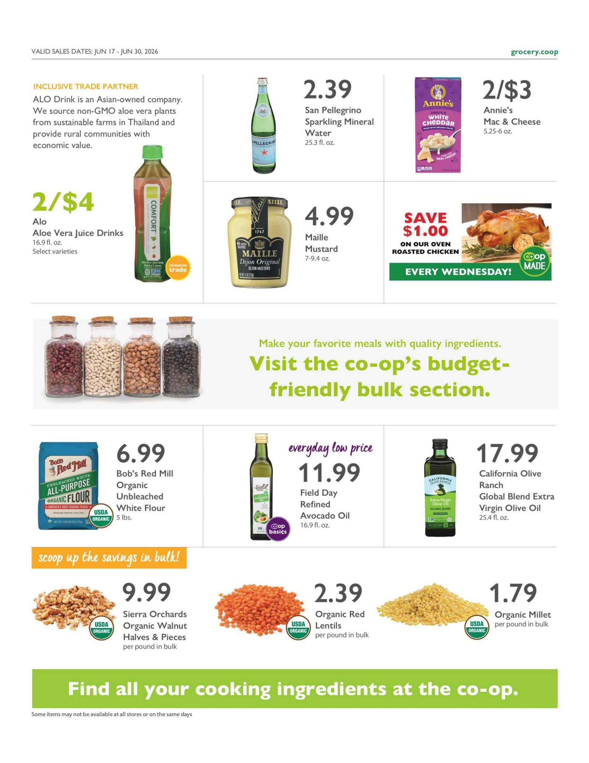 Outpost Natural Foods flyer page 10