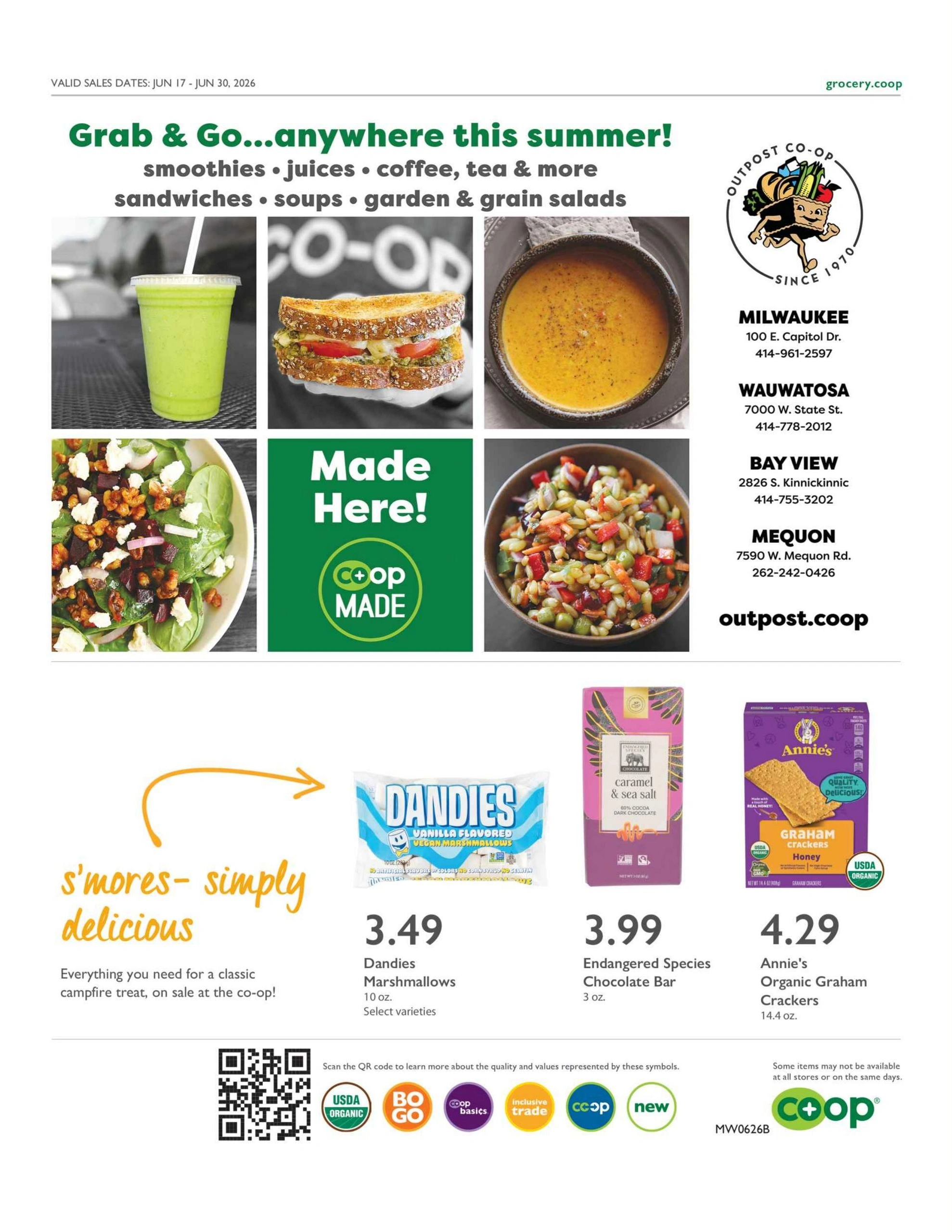 Outpost Natural Foods flyer page 14