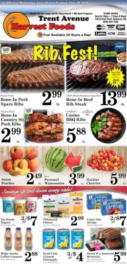 Harvest Foods Indexed Weekly