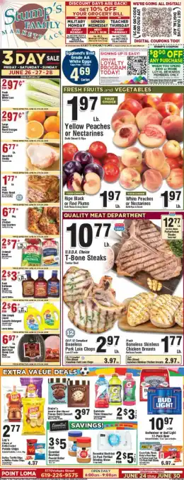 Stump’s Family Marketplace Indexed Weekly