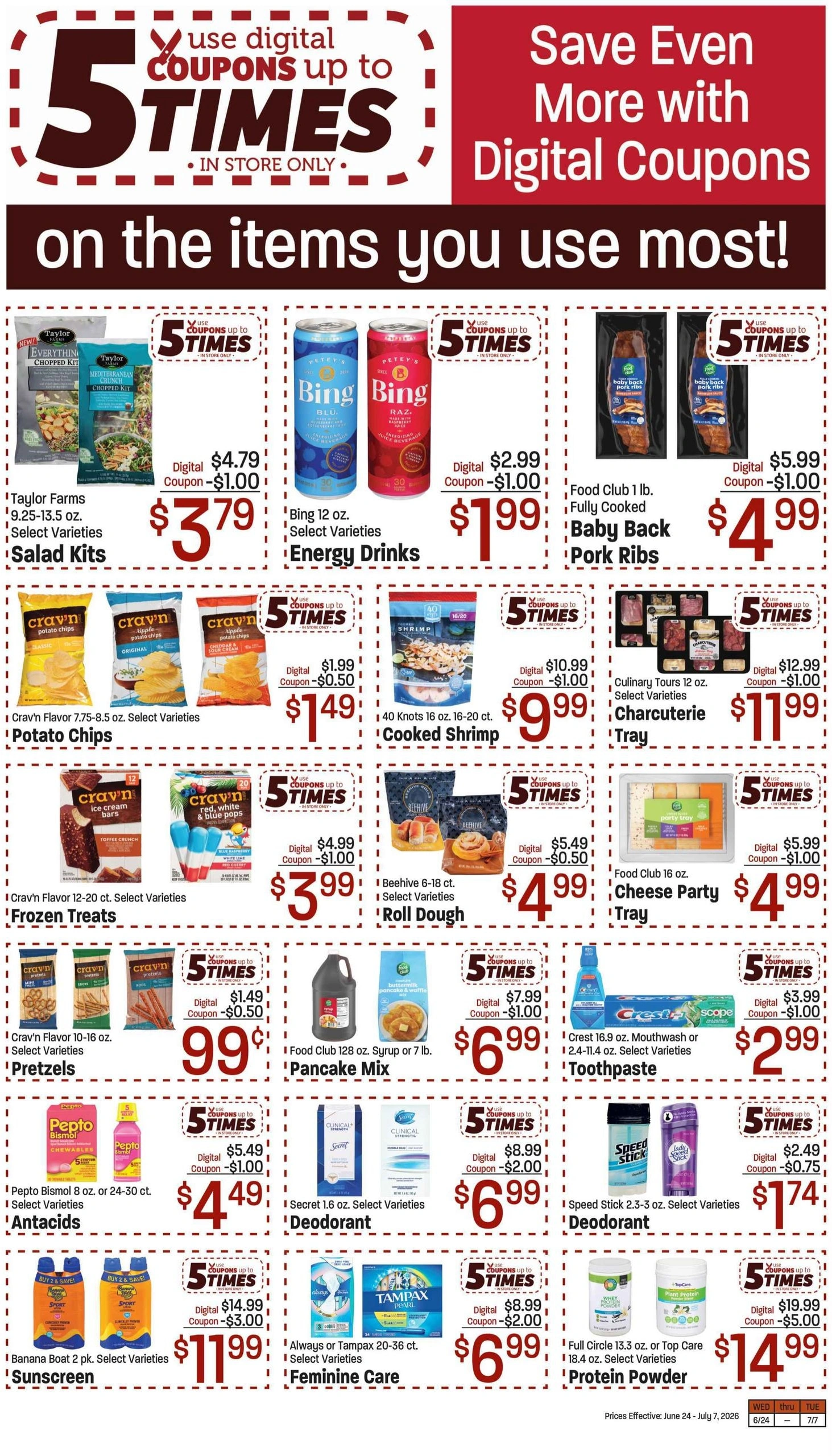 Lin's Fresh Market flyer page 10