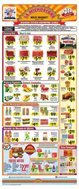 La Michoacana Meat Market Indexed Bi-Weekly
