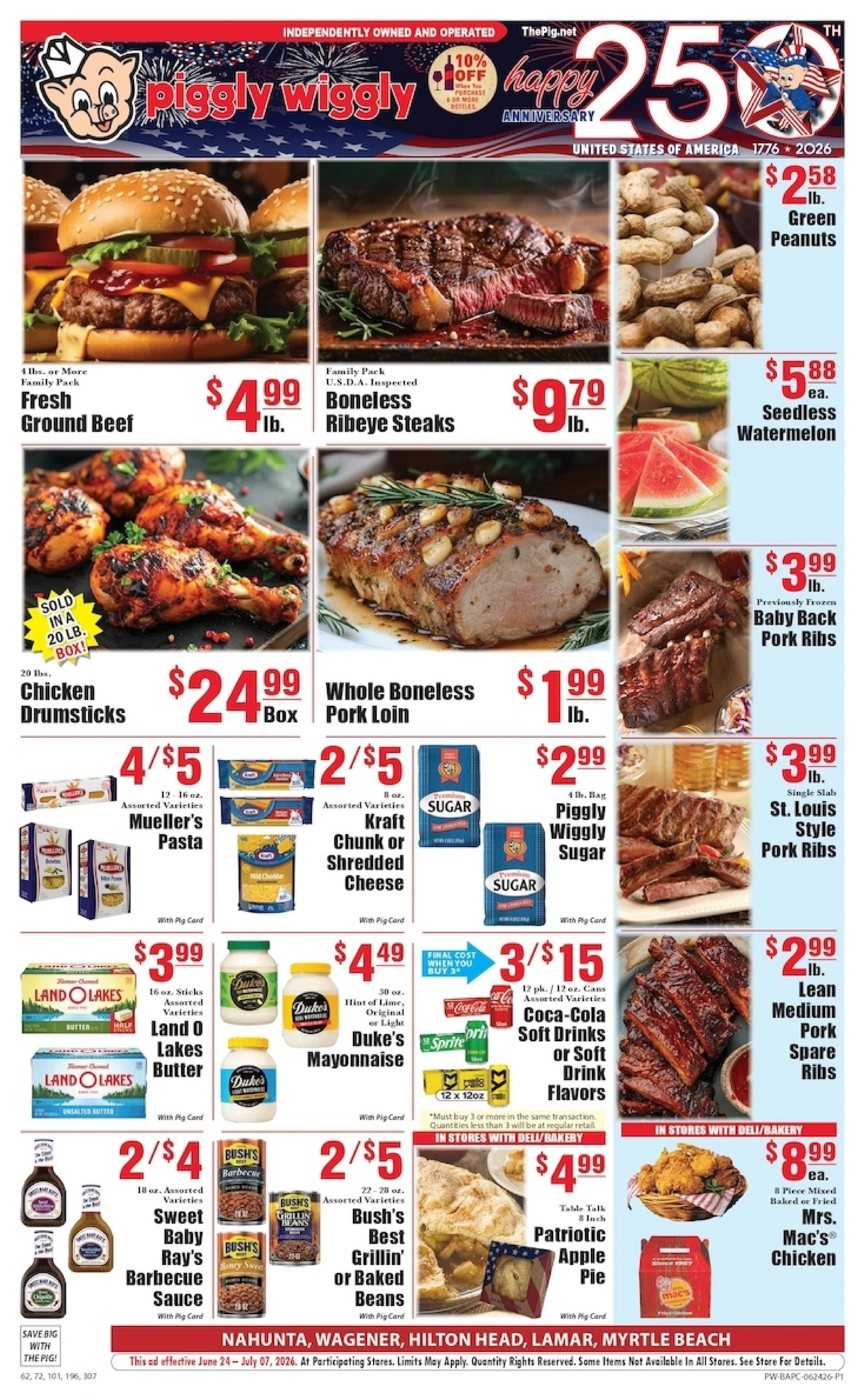 Piggly Wiggly ThePig flyer page 1
