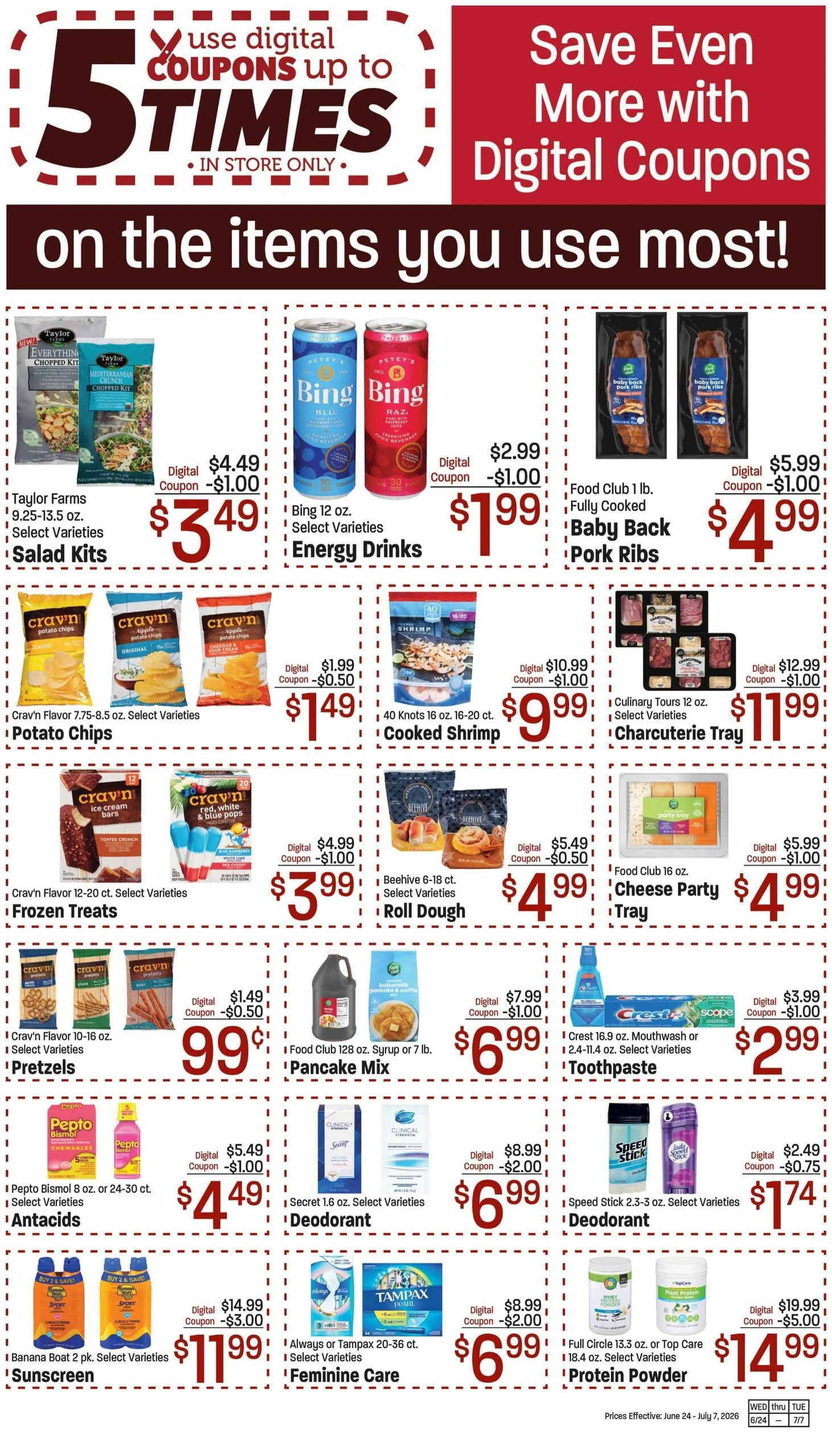 Lee's Marketplace flyer page 10