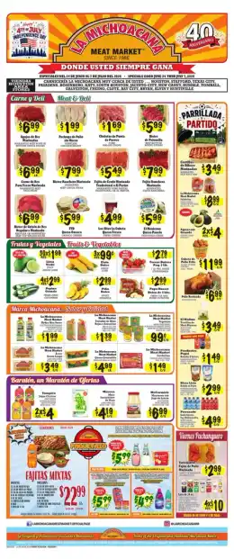 La Michoacana Meat Market Indexed Bi-Weekly