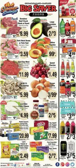 Big Saver Foods	 Indexed Weekly