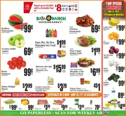 Baja Ranch Supermarket Indexed Weekly