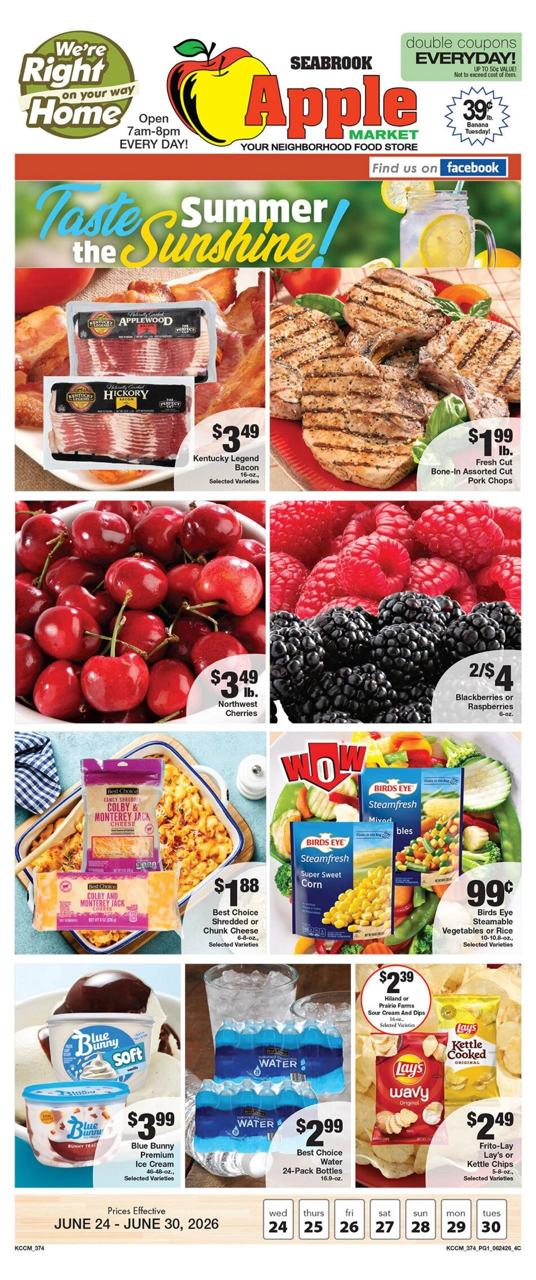 Seabrook Apple Market flyer page 1