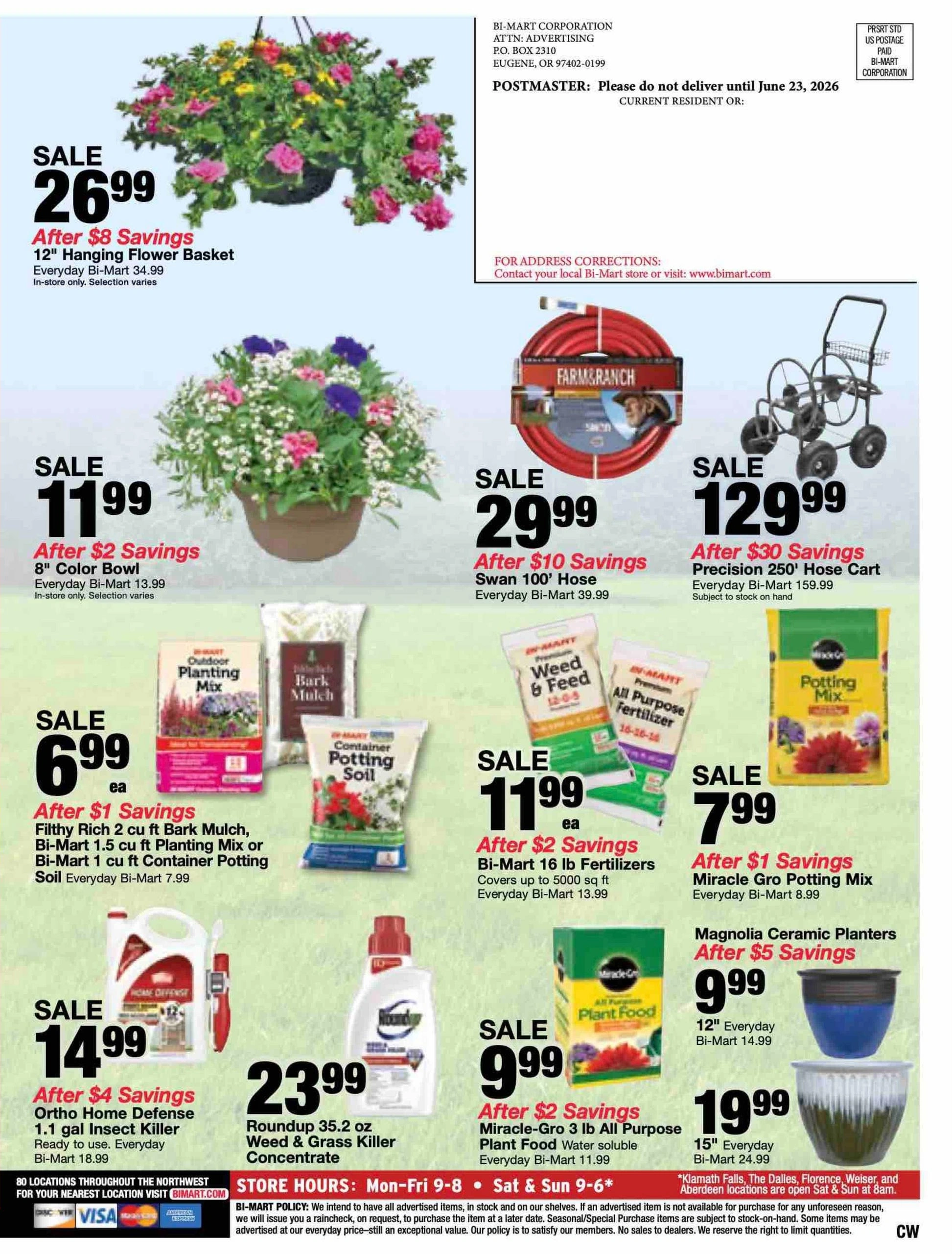 Bi-Mart flyer page 30