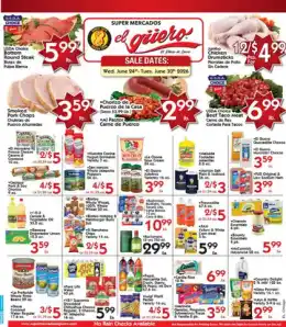 Super Mercados El Guero Indexed Weekly