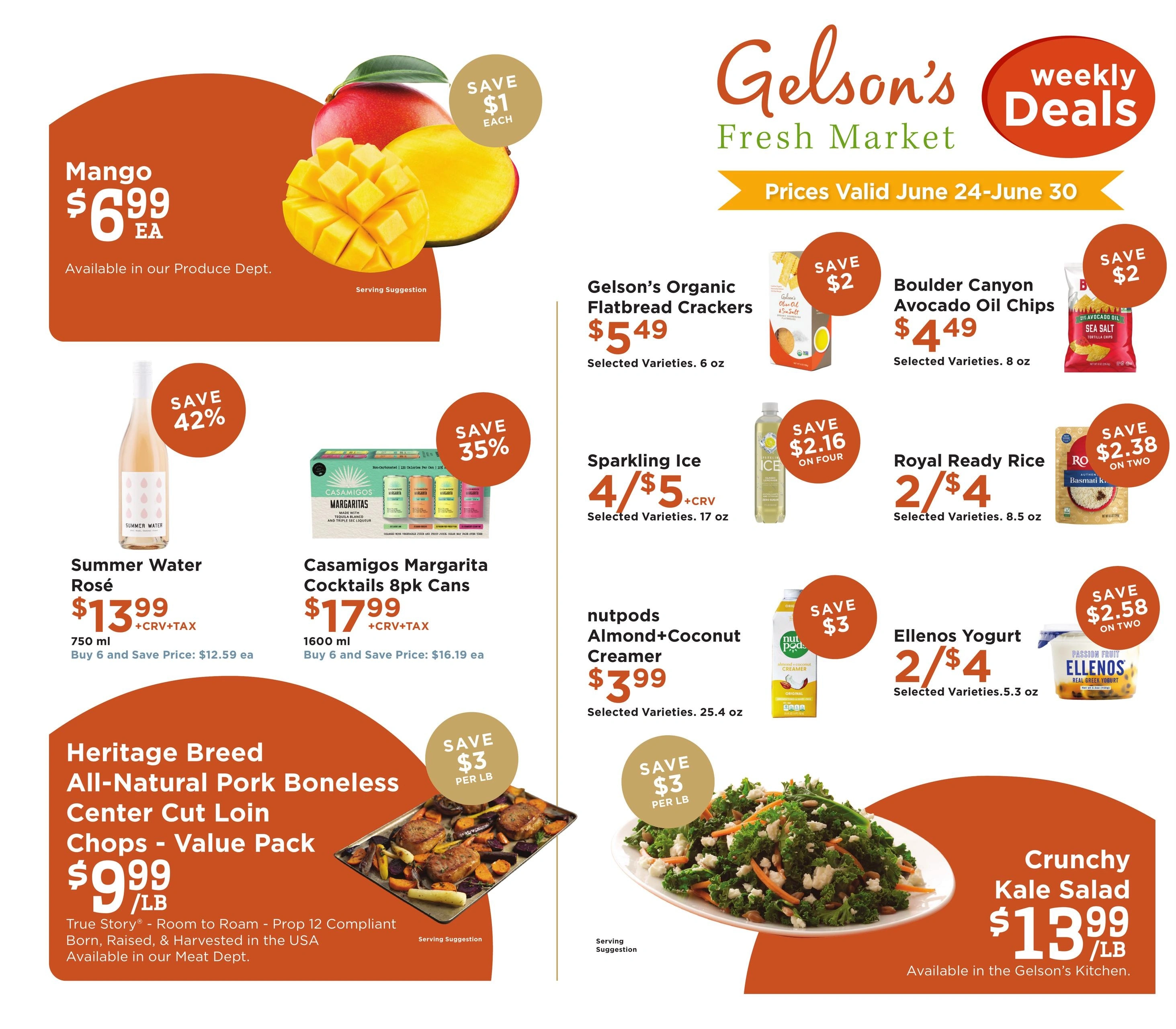 Gelson's Market flyer page 1