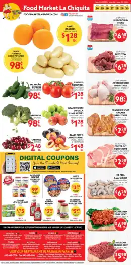 La Chiquita Food Market Indexed Weekly