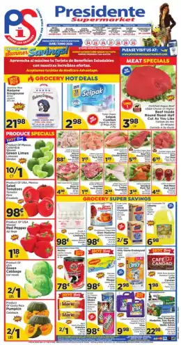 Presidente Supermarkets Indexed Weekly
