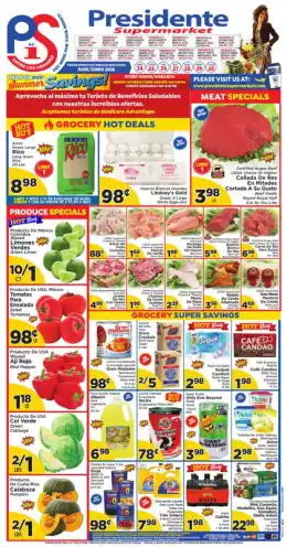 Presidente Supermarkets Indexed Weekly