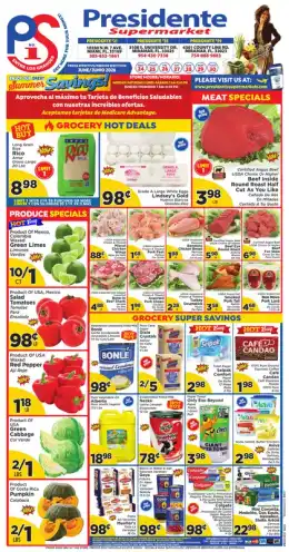 Presidente Supermarkets Indexed Weekly