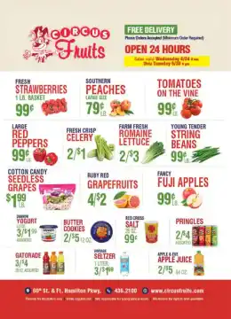 Circus Fruits Indexed Weekly