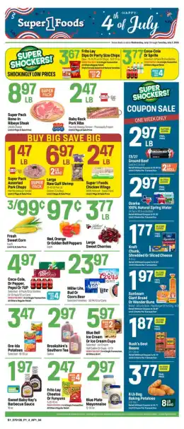 Super 1 Foods & Discount Pharmacy Weekly Circular
