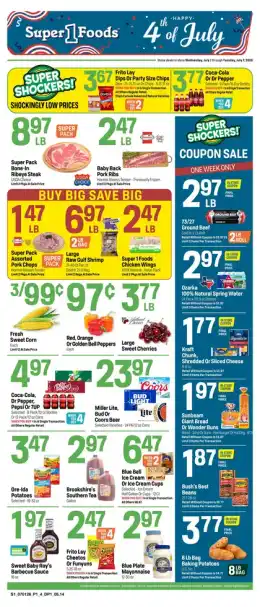Super 1 Foods & Discount Pharmacy Weekly Circular