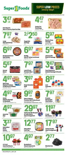 Super 1 Foods & Discount Pharmacy Hot Sheet Weekly