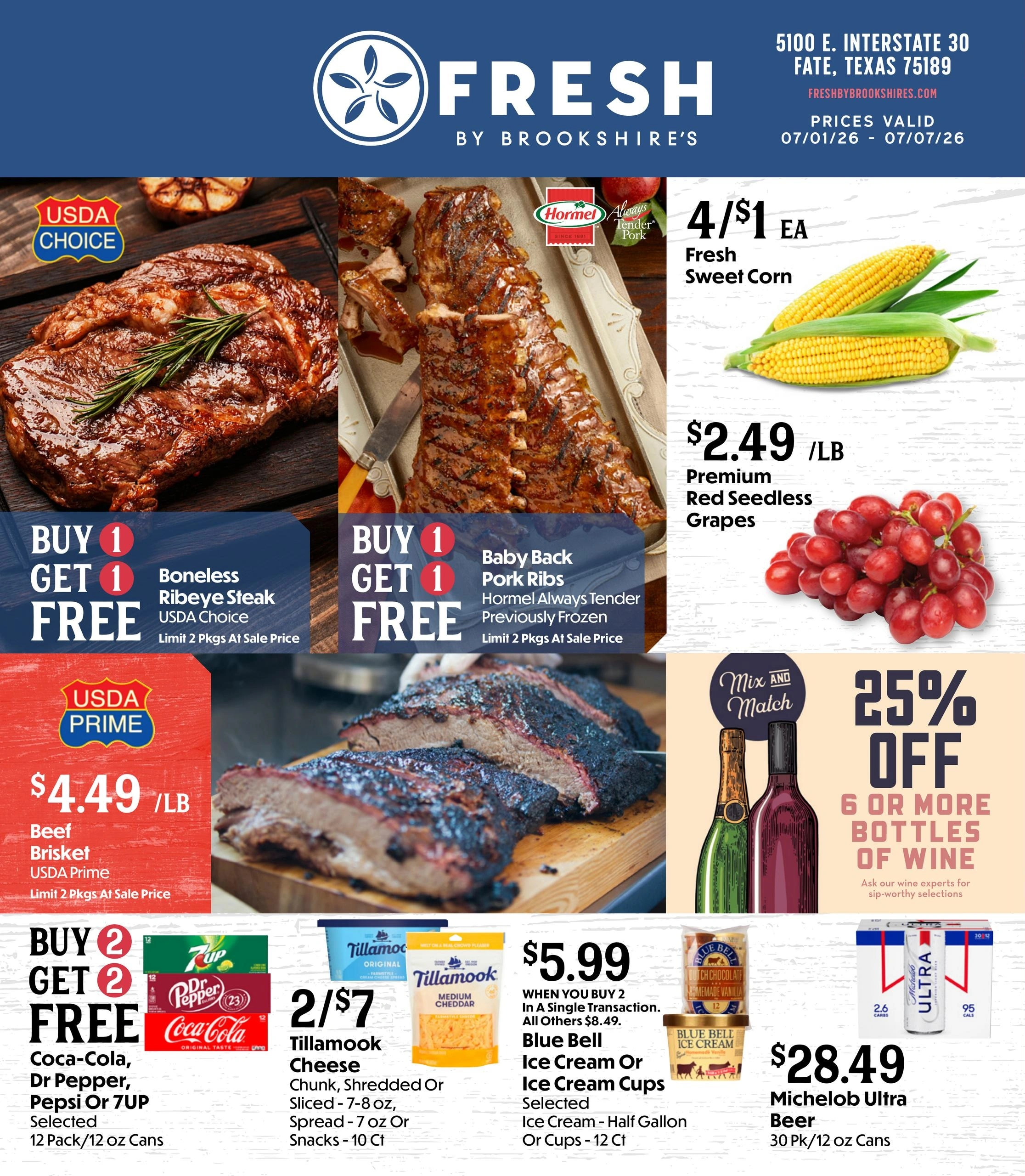 FRESH by Brookshire's flyer page 1