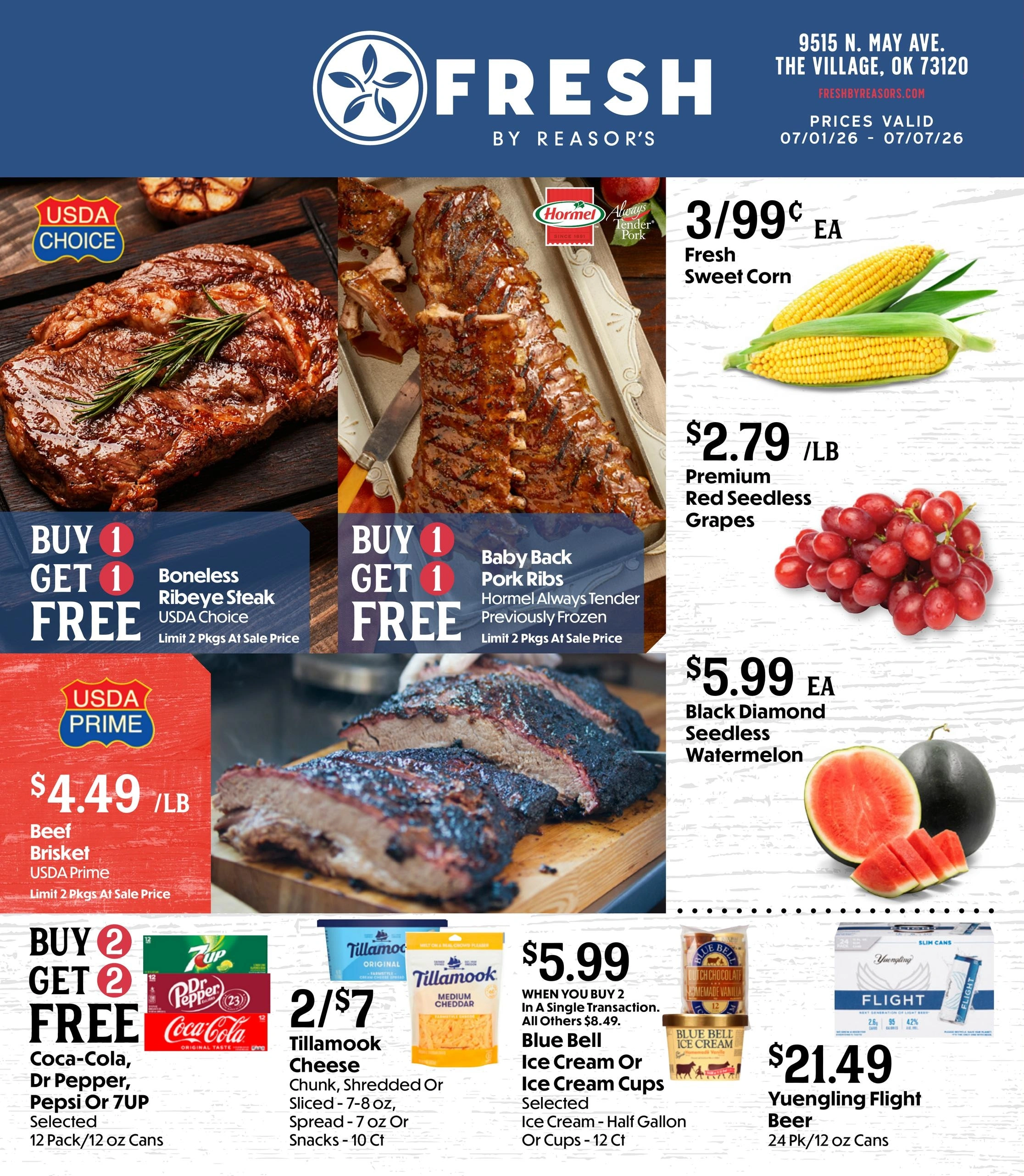 FRESH by Reasor's flyer page 1
