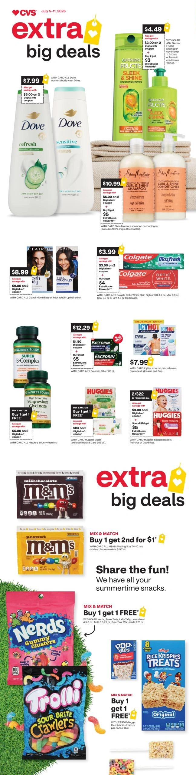 CVS Pharmacy flyer page 1