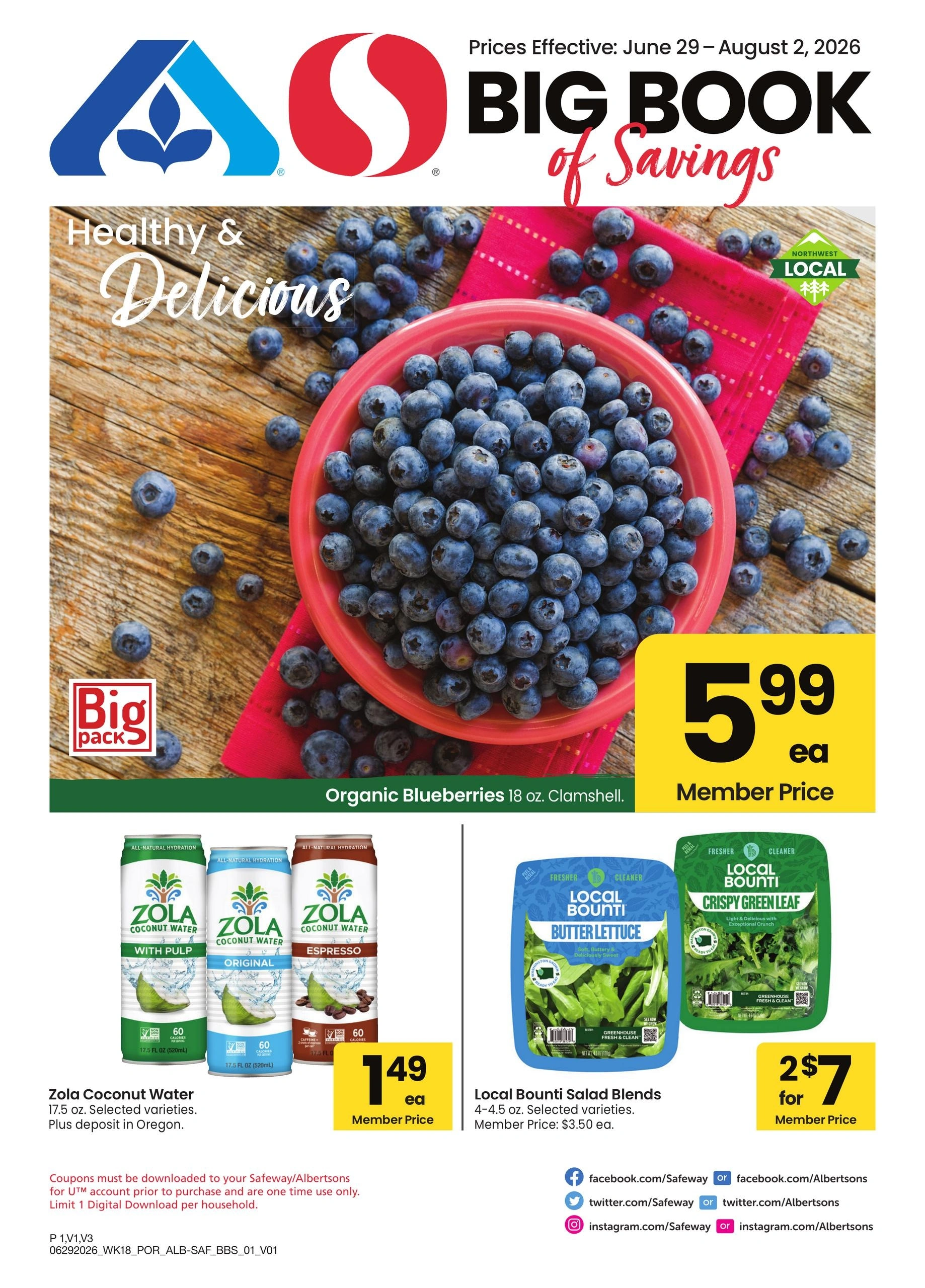 Albertsons flyer page 1