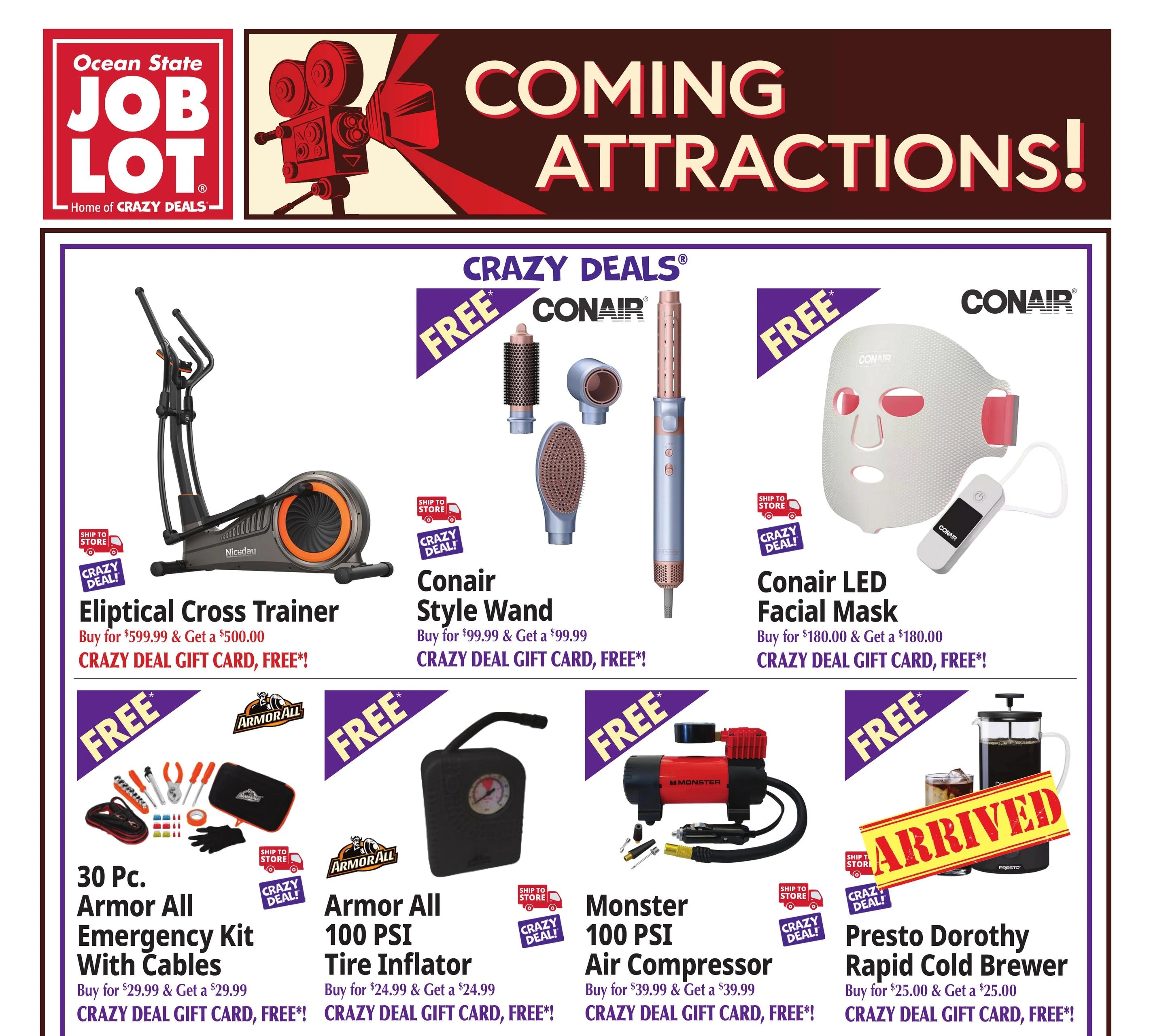 Ocean State Job Lot	 flyer page 1