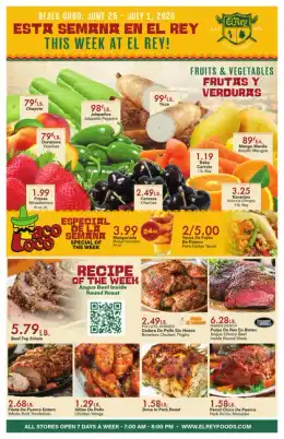 El Rey Foods	 Indexed Weekly