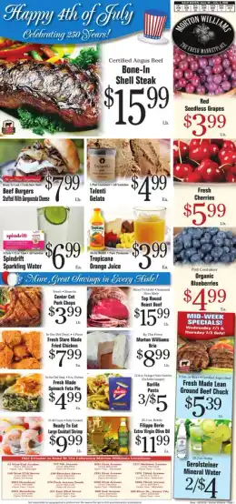 Morton Williams Supermarket Indexed Weekly