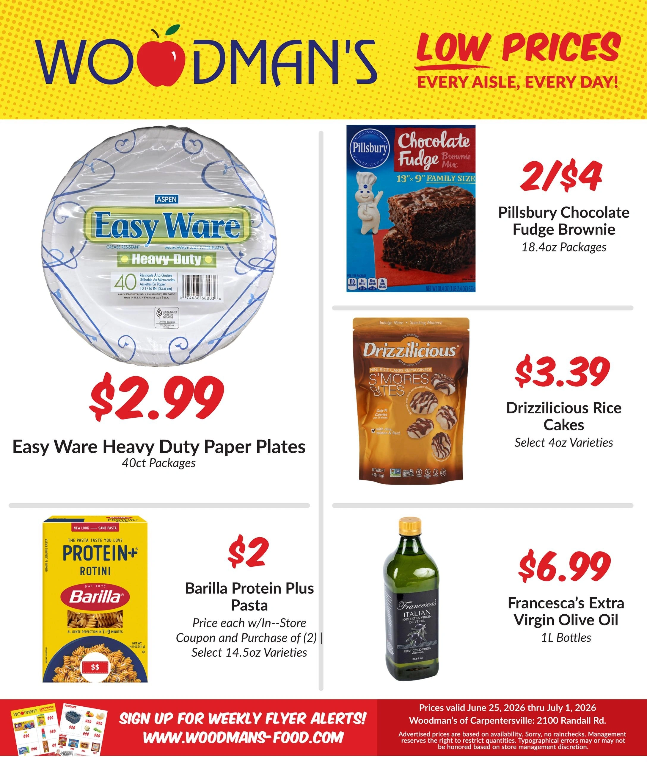 Woodman's Food Market flyer page 1
