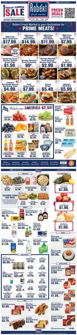 Robert Fresh Market  Indexed Weekly