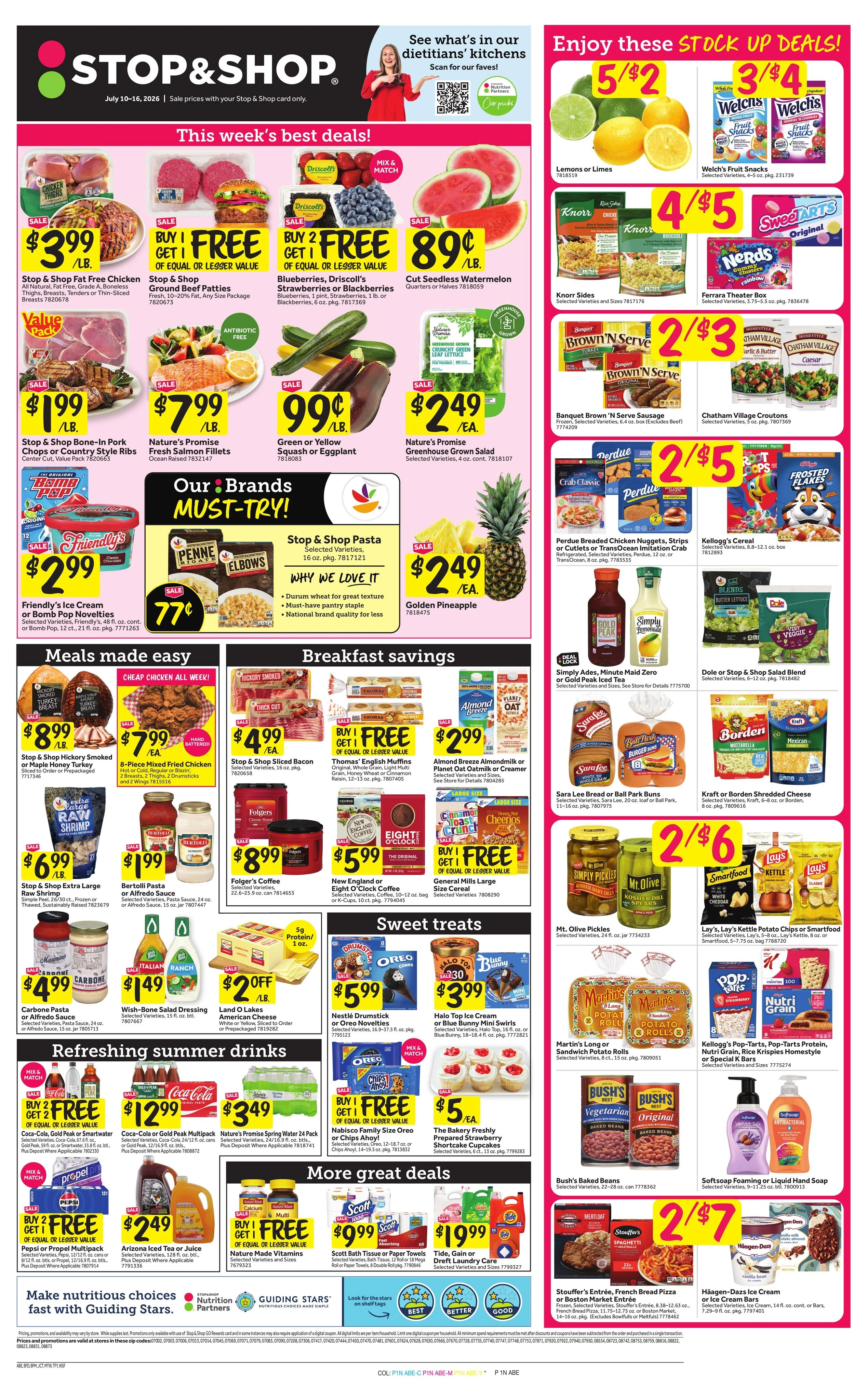 Stop & Shop flyer page 1