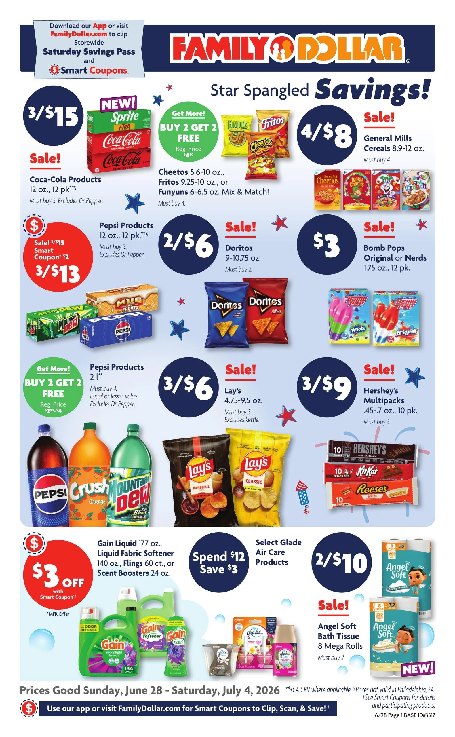 Family Dollar flyer page 1