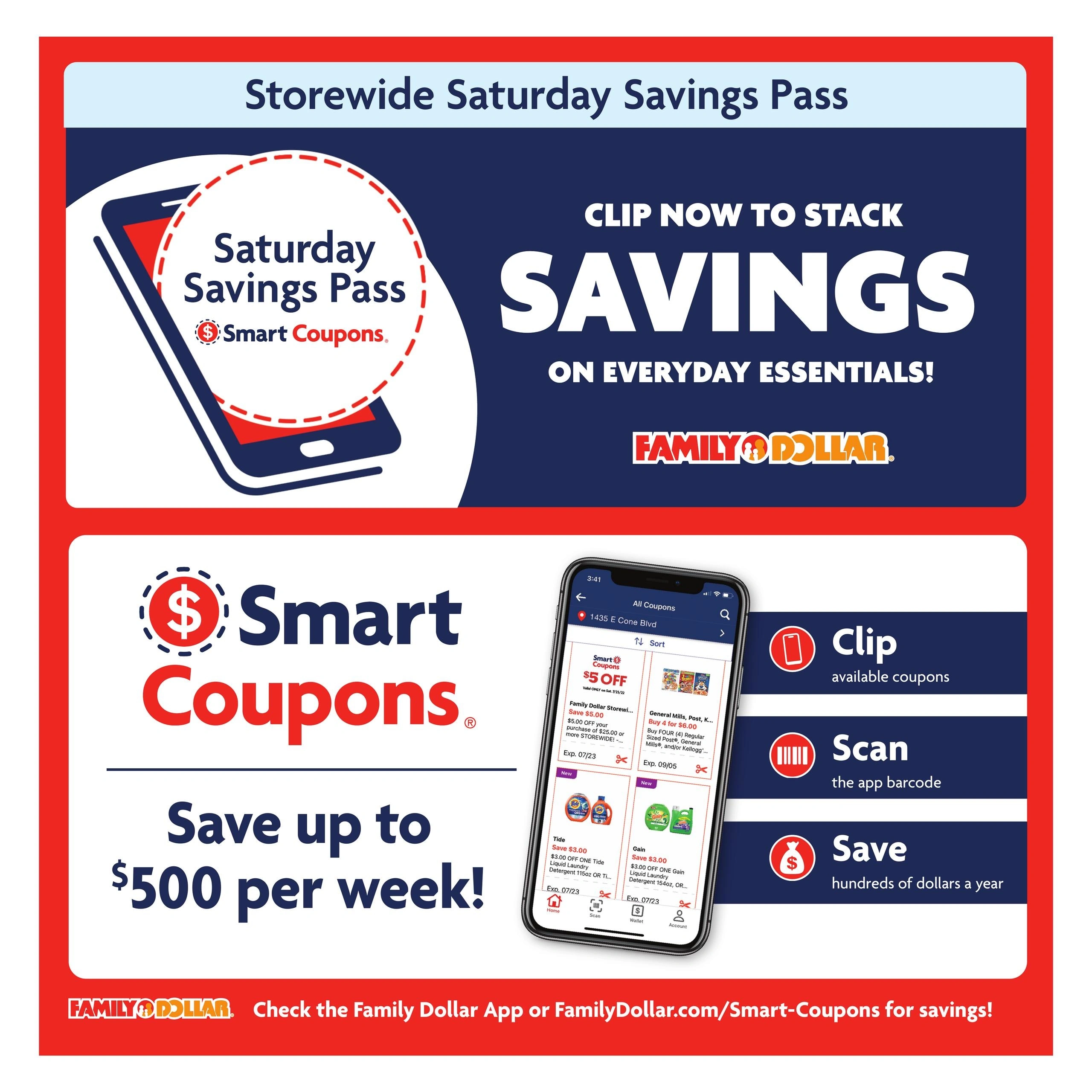 Family Dollar flyer page 15