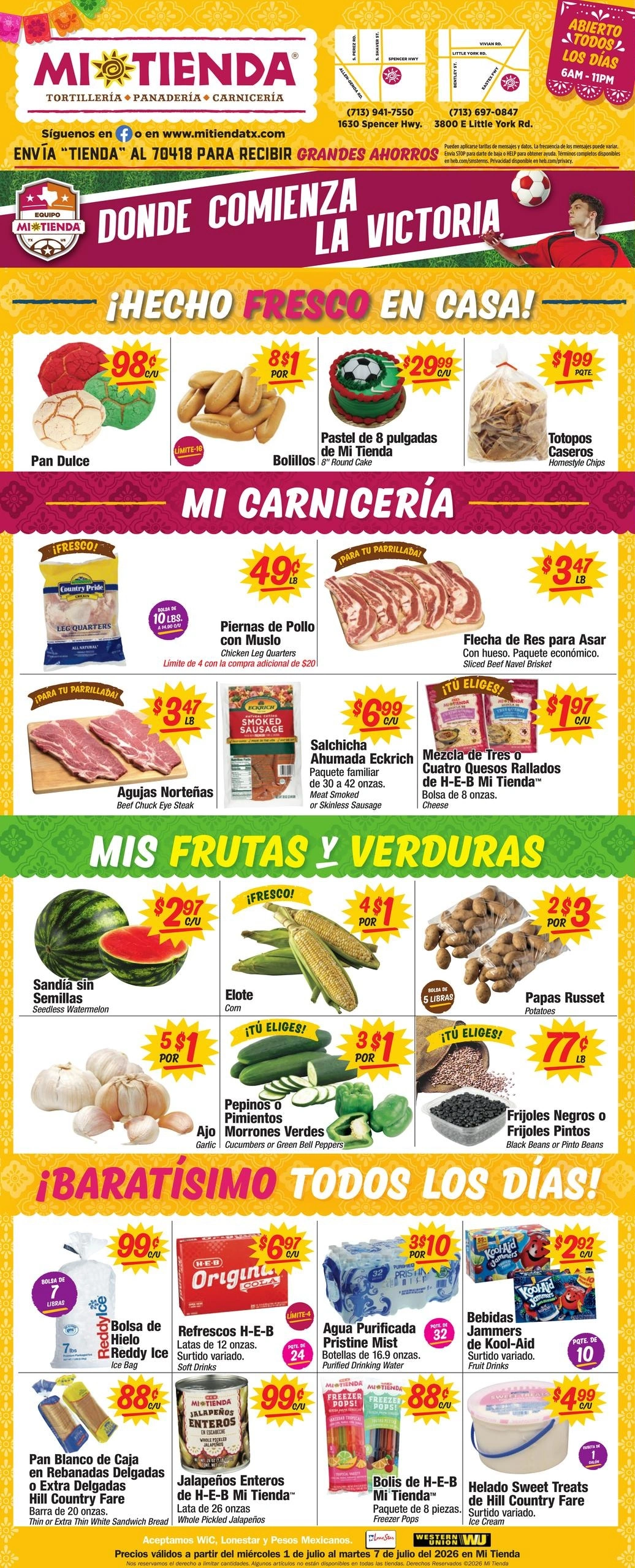 Mi Tienda flyer page 1