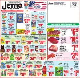 Jetro Indexed Monthly