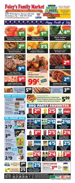 Foley's Family Market IGA Indexed Weekly