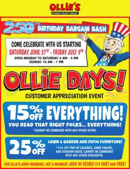 Ollie's Bargain Outlet Current Flyer